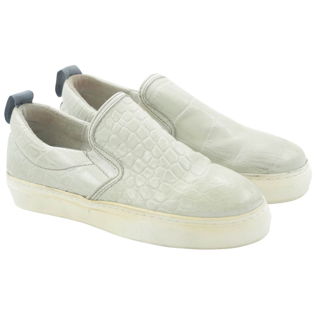 FeFè Napoli Fefè Green Leather Slip on Green 000