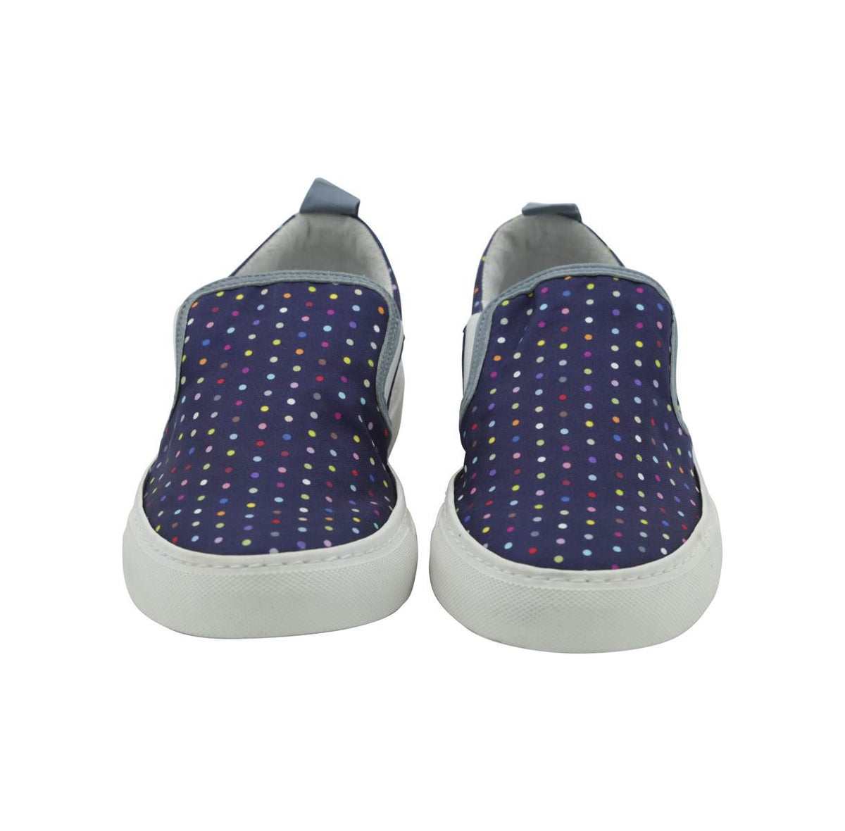 FeFè Napoli Fefé Multicolor Silk Sneakers Slip on Multicolor 001