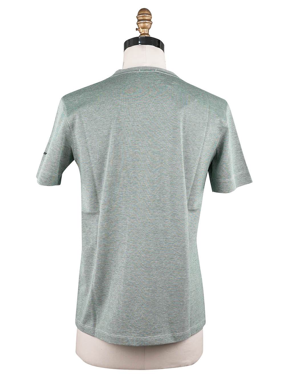 Sartorio Napoli Green Cotton T-Shirt