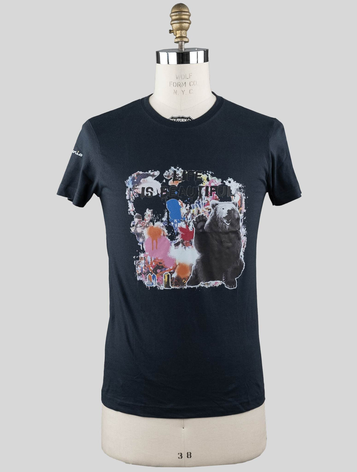 Sartorio Napoli Sartorio Napoli Blue Navy Cotton T-shirt Special Edition Blue Navy 000