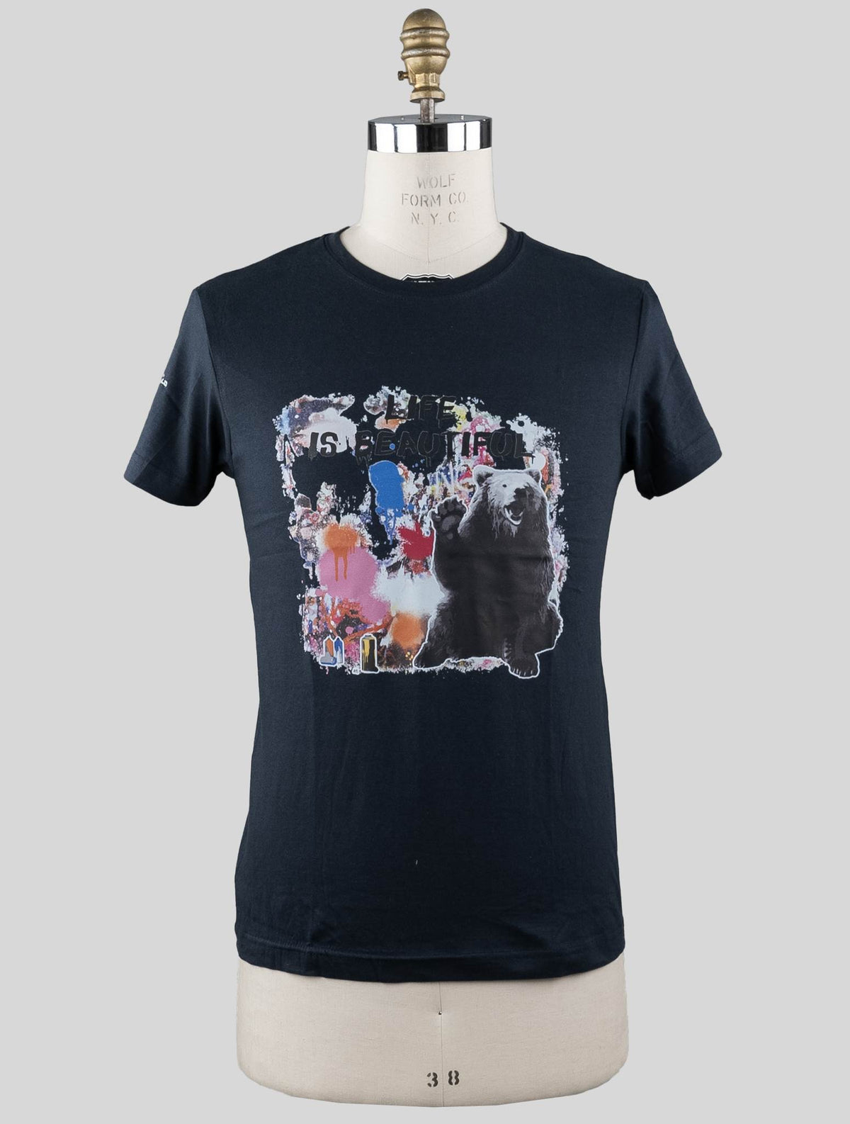 Sartorio Napoli Sartorio Napoli Blue Navy Cotton T-shirt Special Edition Blue Navy 000