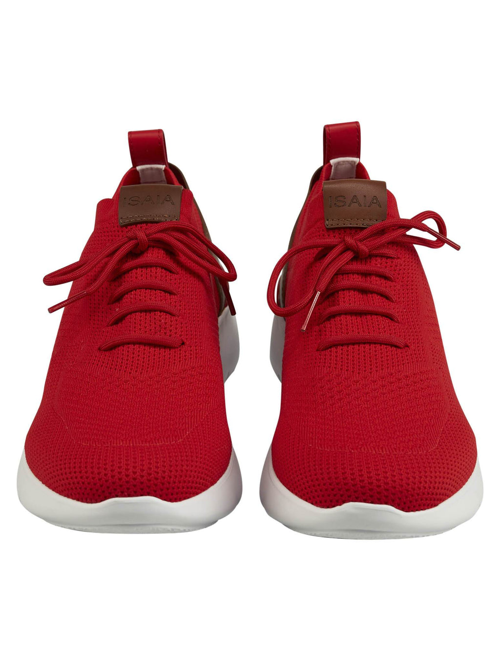Isaia Isaia Red Cotton Sneaker Red 001