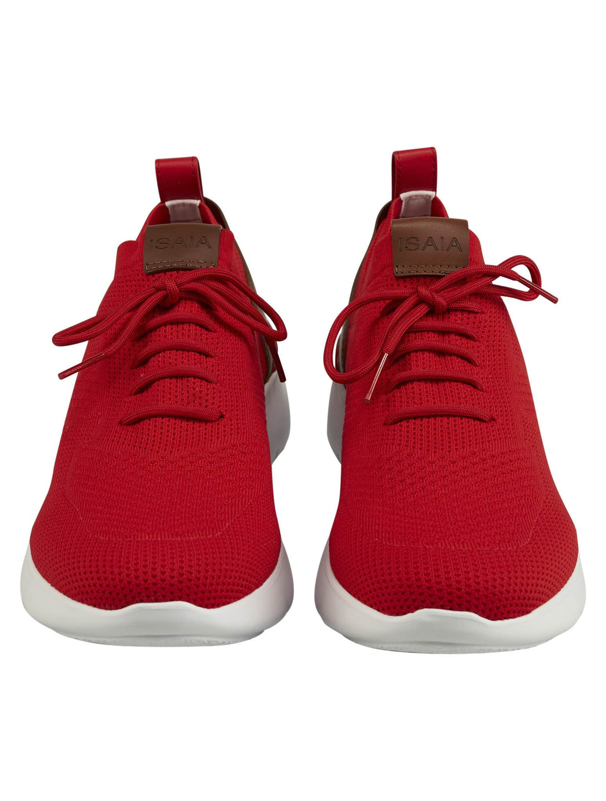 Isaia Isaia Red Cotton Sneaker Red 001