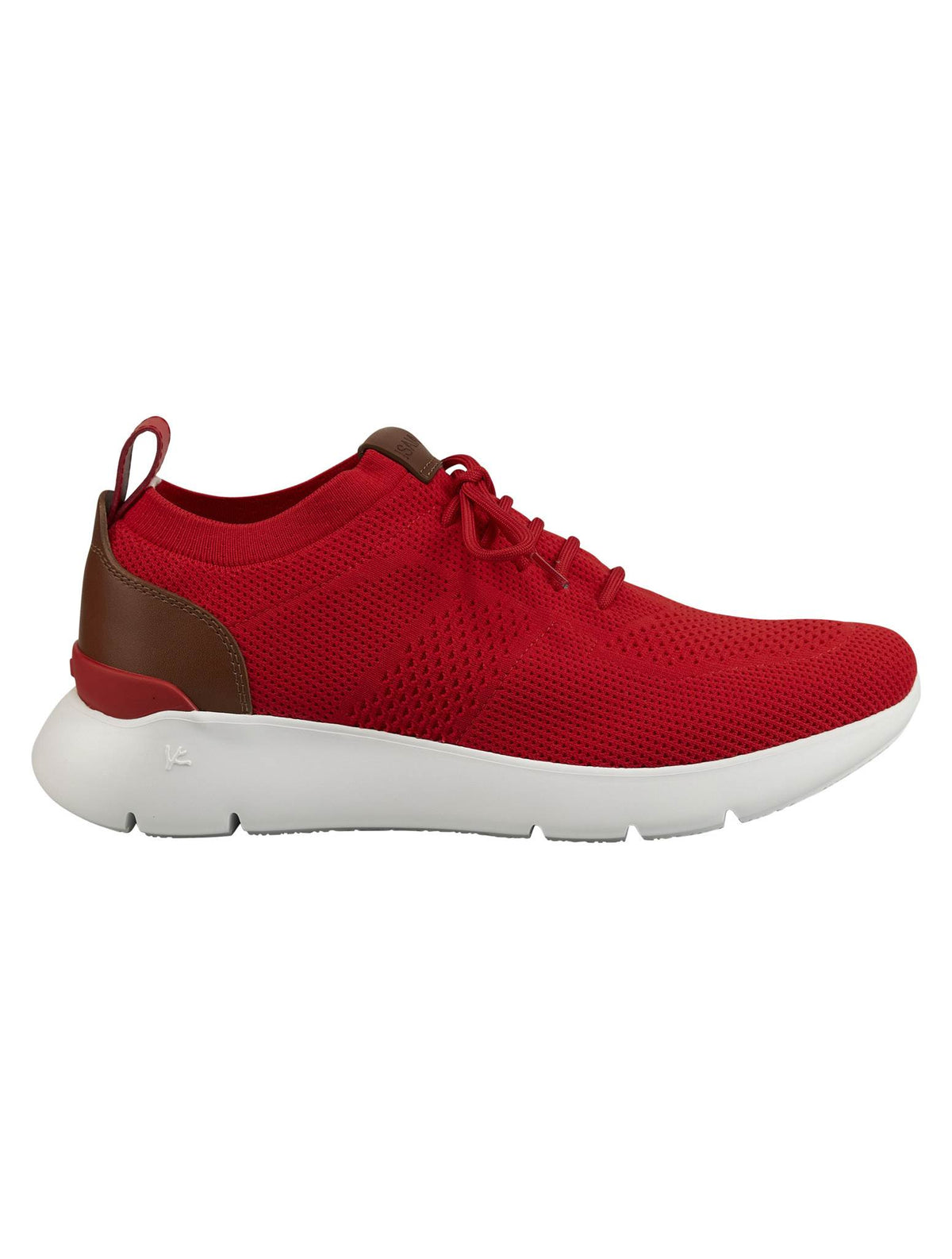 Isaia Red Cotton Sneaker