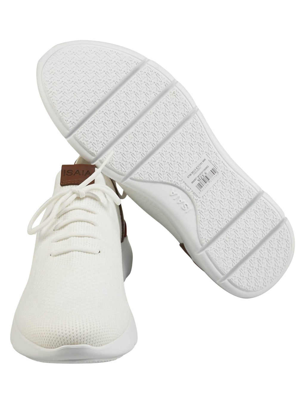 Isaia White Cotton Sneaker