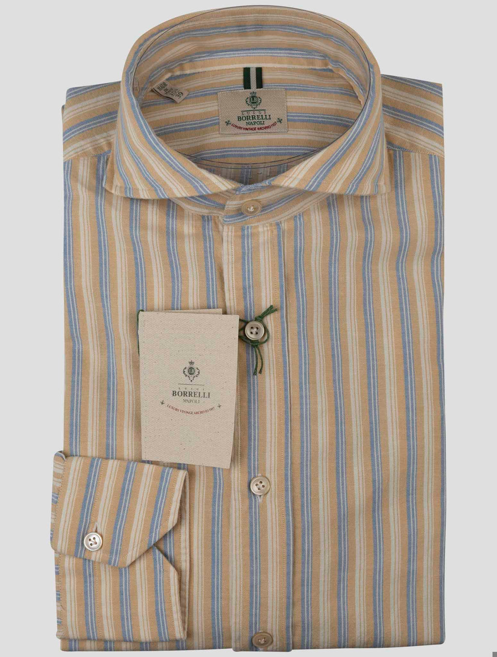 Luigi Borrelli Luigi Borrelli Multicolor Cotton Shirt Multicolor 000