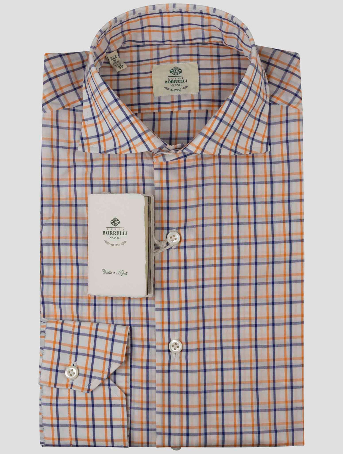 Luigi Borrelli Luigi Borrelli Multicolor Cotton Shirt Multicolor 000