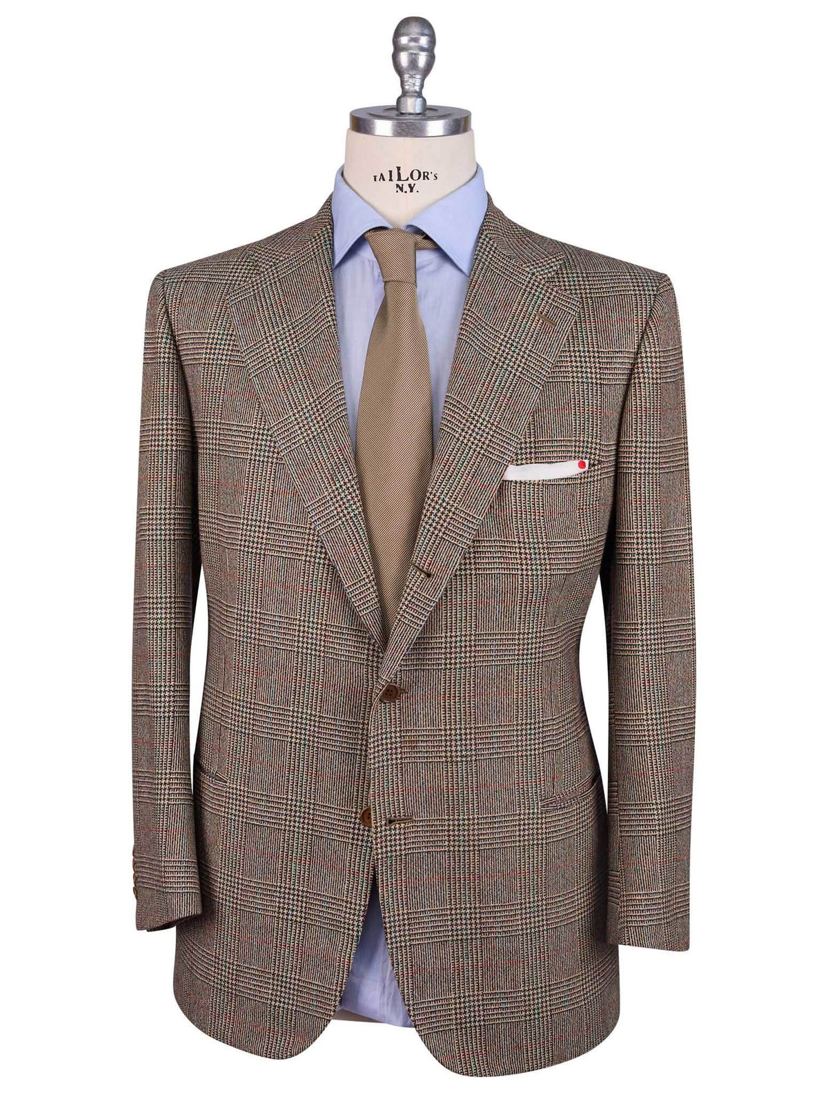 Kiton Multicolor Wool Suit