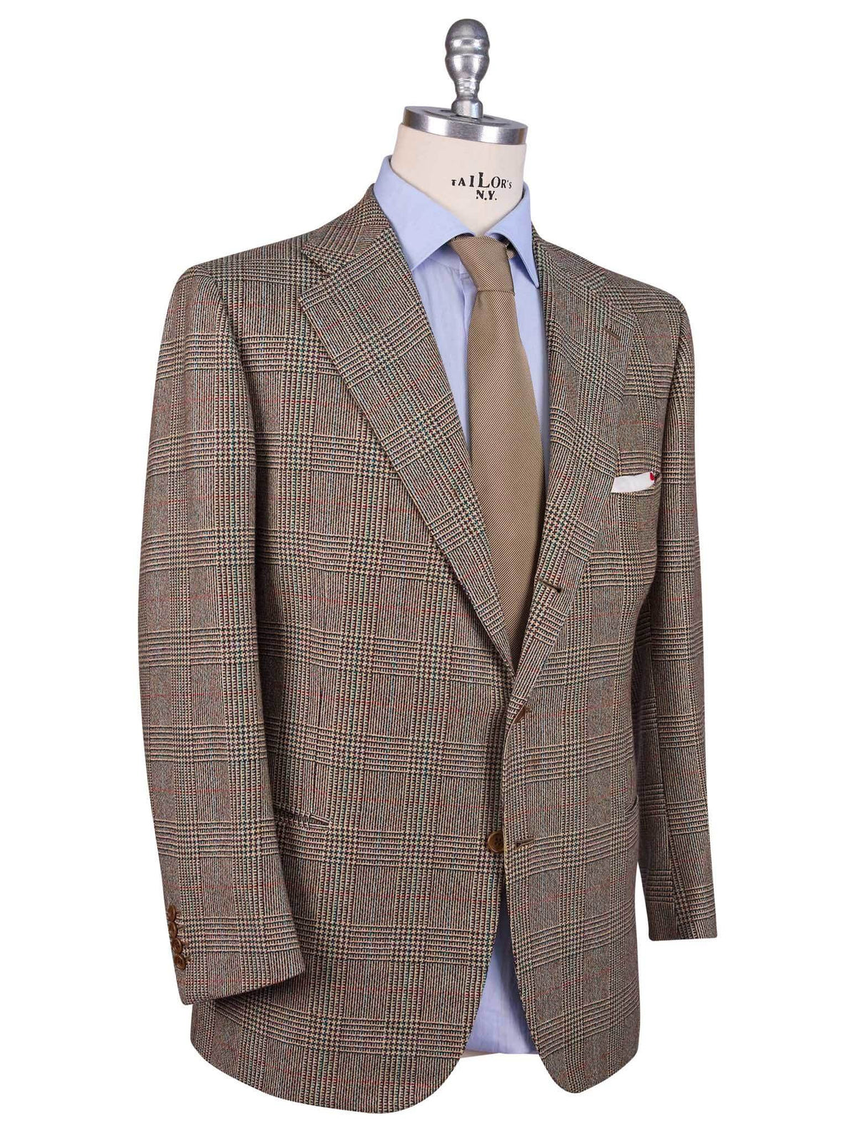 Kiton Kiton Multicolor Wool Suit Multicolor 001