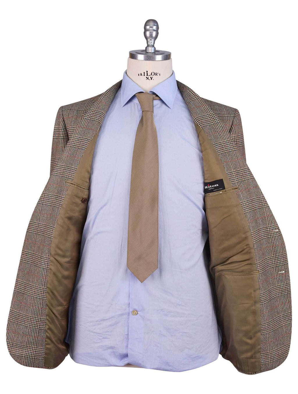 Kiton Multicolor Wool Suit