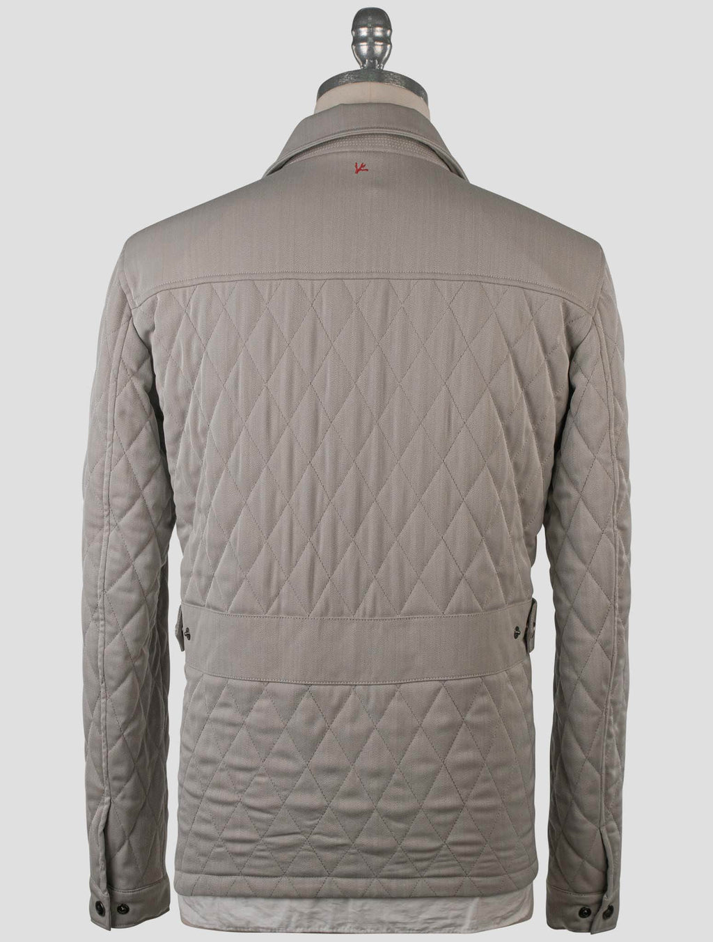 Isaia Gray Wool Pa Coat