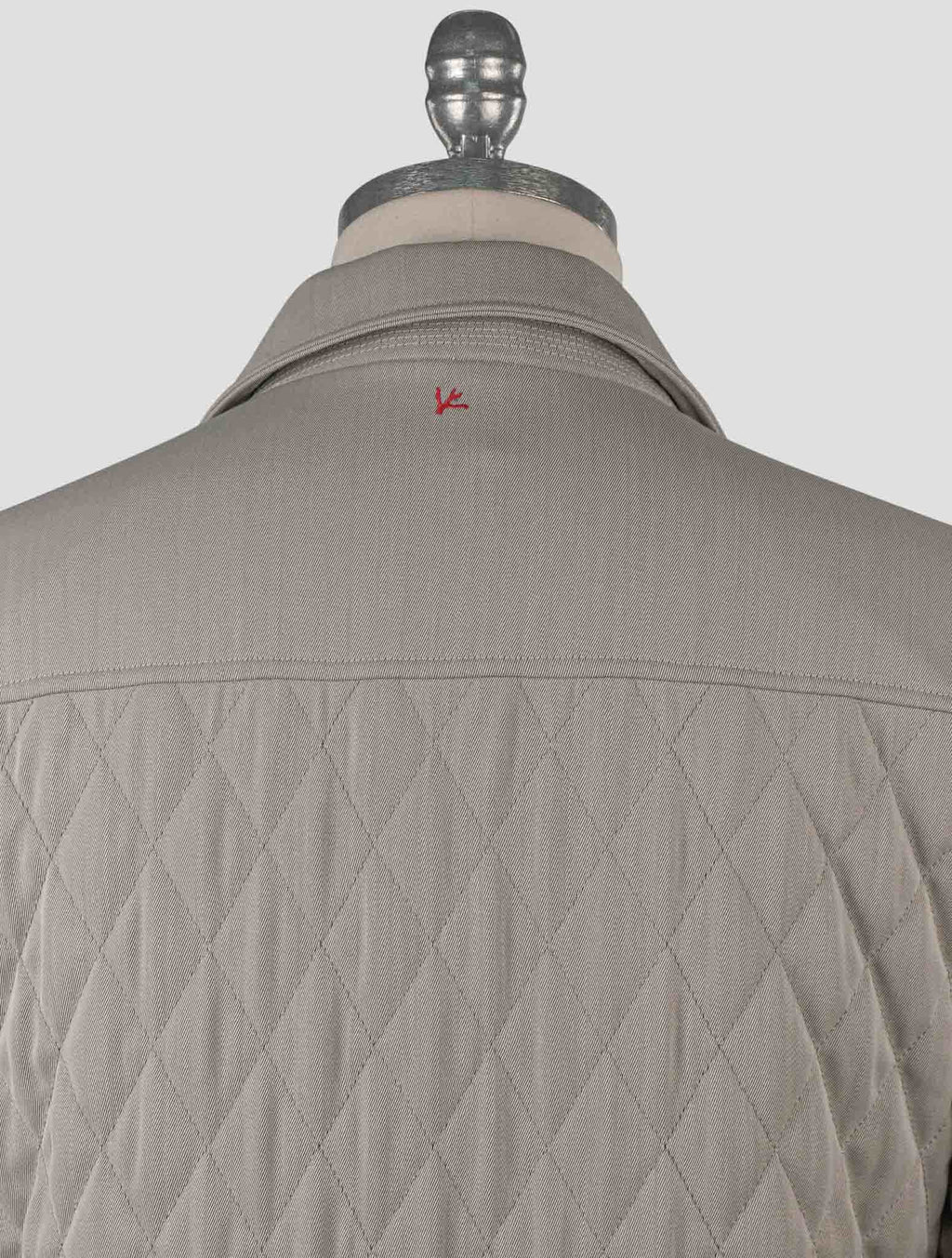 Isaia Gray Wool Pa Coat