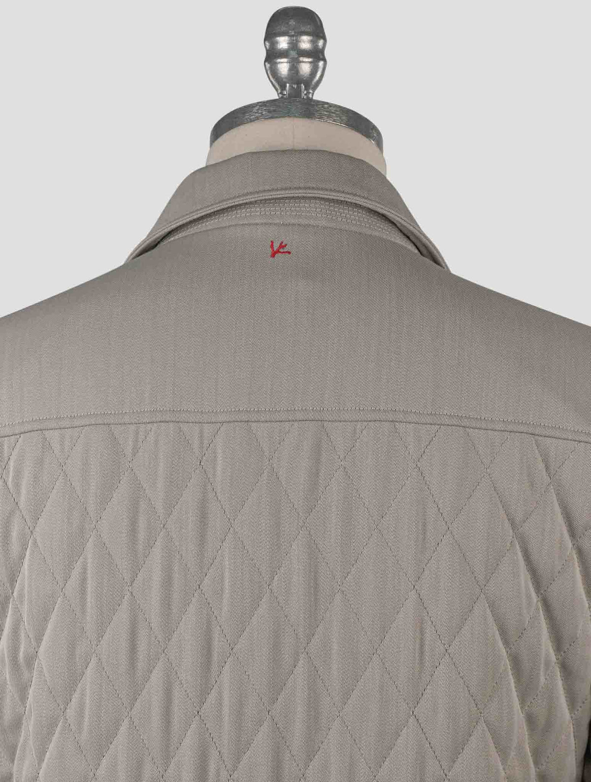 Isaia Gray Wool Pa Coat