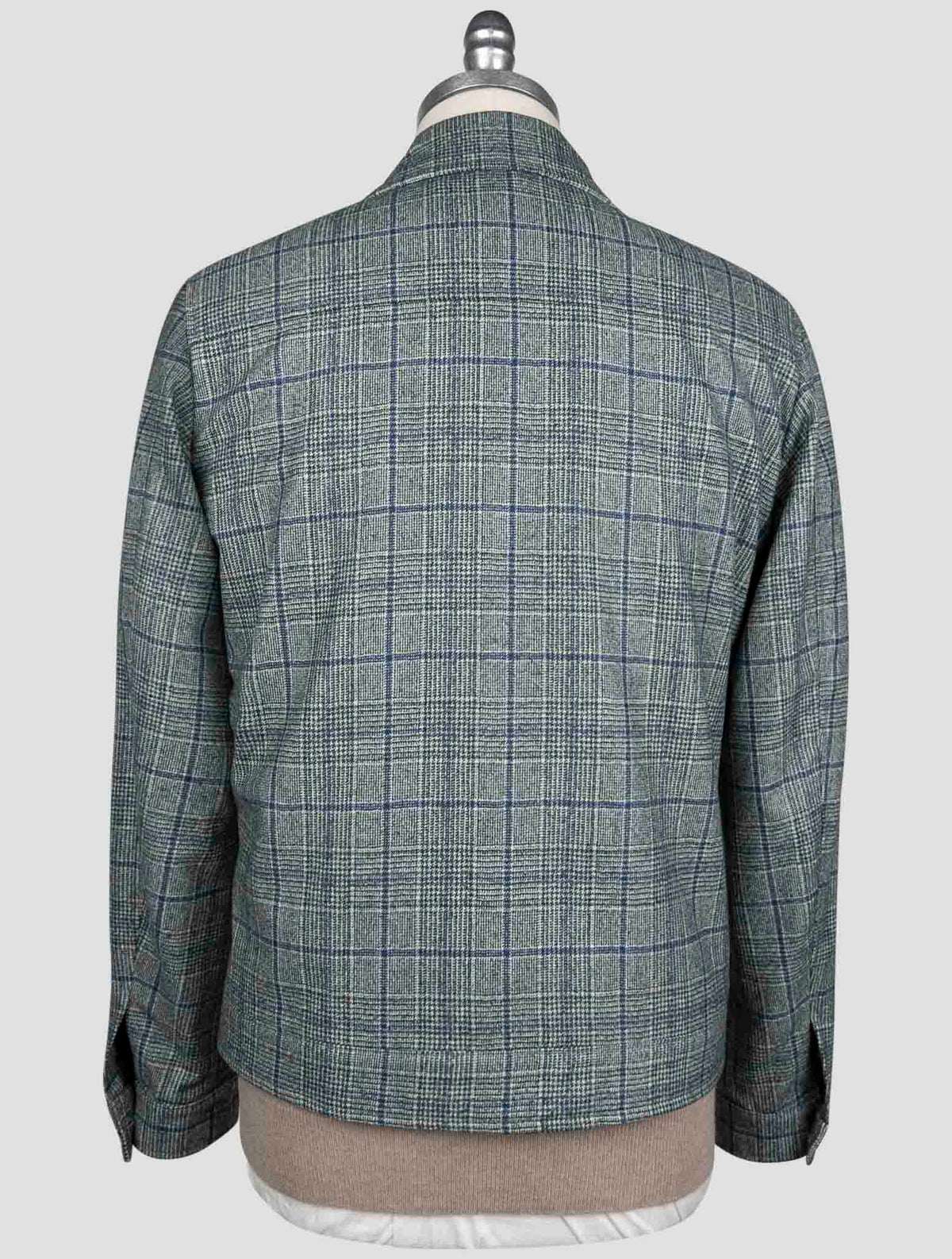 Isaia Gray Cashmere Silk Coat