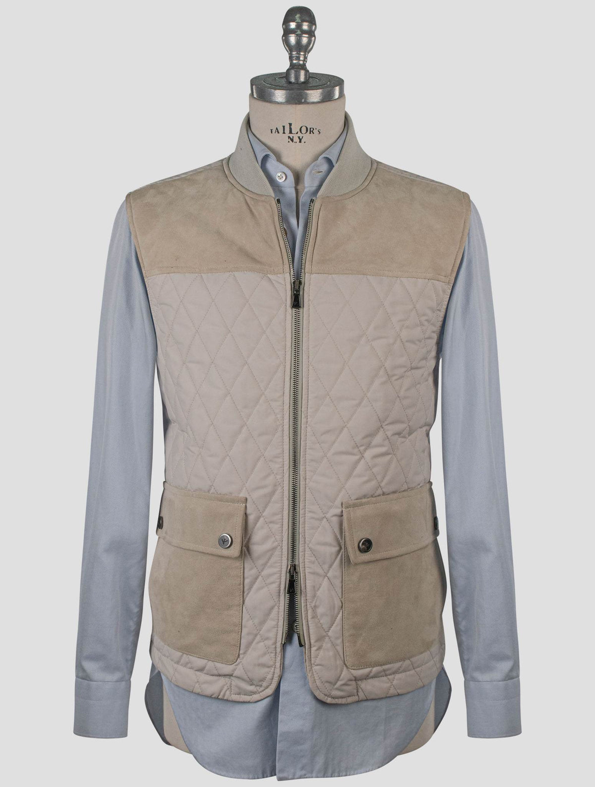 Isaia Isaia White Wool Pa Gilet White 000