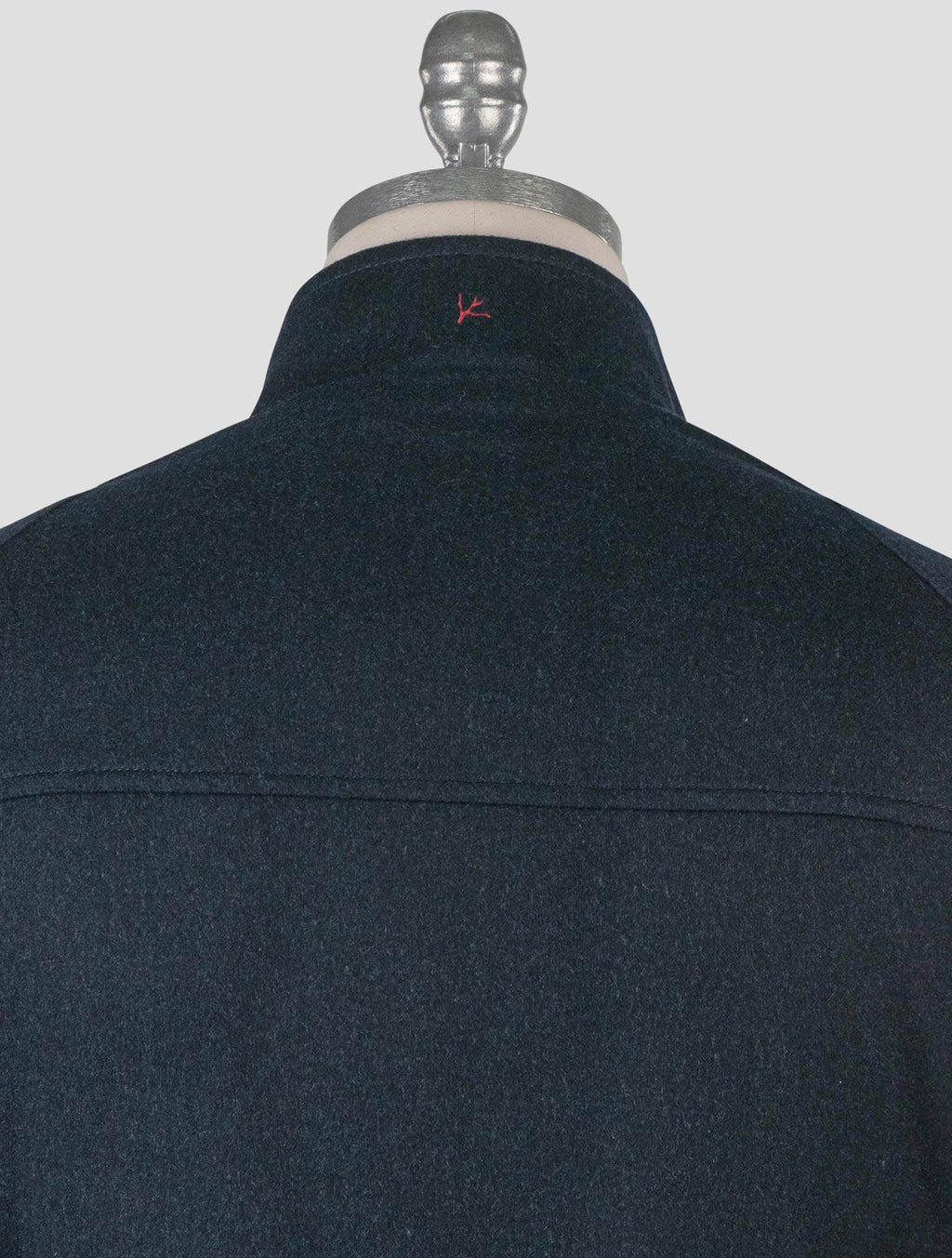 Isaia Blue Cashmere Coat
