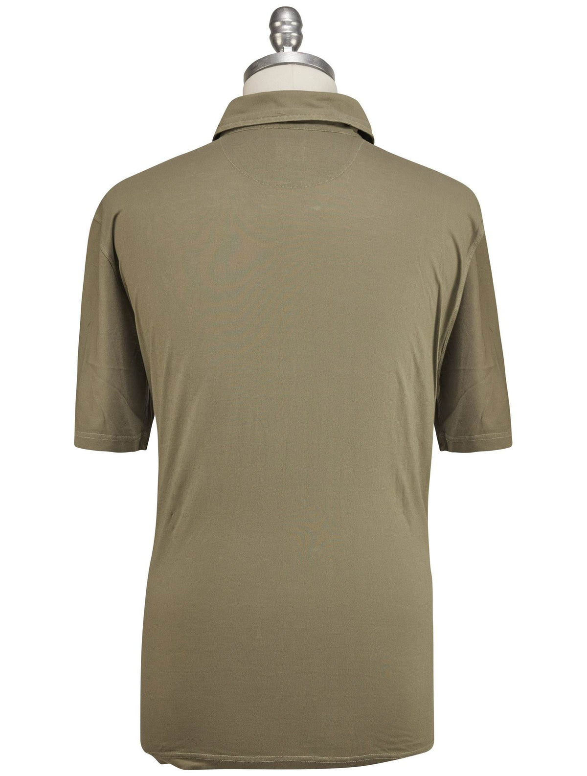 Luigi Borrelli Green Cotton Polo