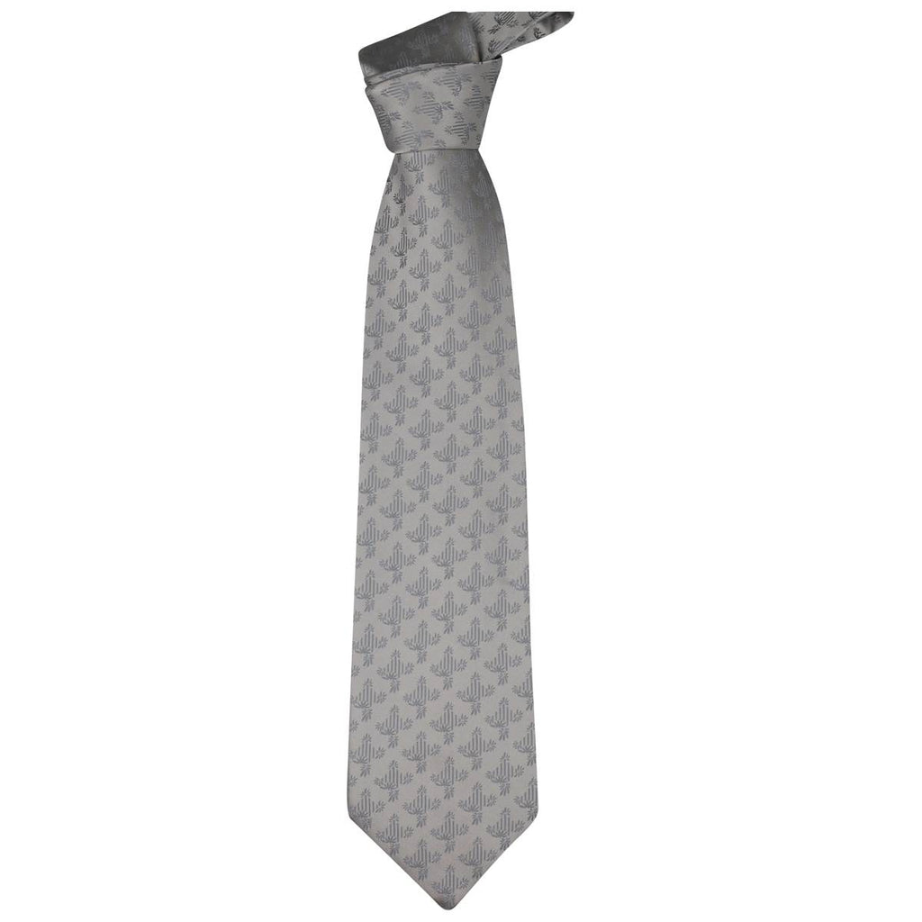 Zilli Zilli Gray Light Blue Silk Tie Gray/Light Blue 000