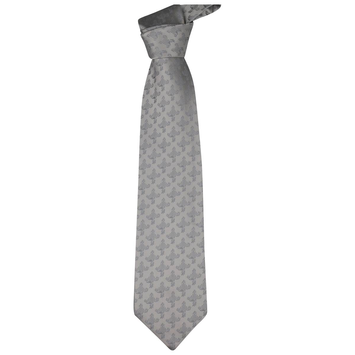 Zilli Zilli Gray Light Blue Silk Tie Gray/Light Blue 000