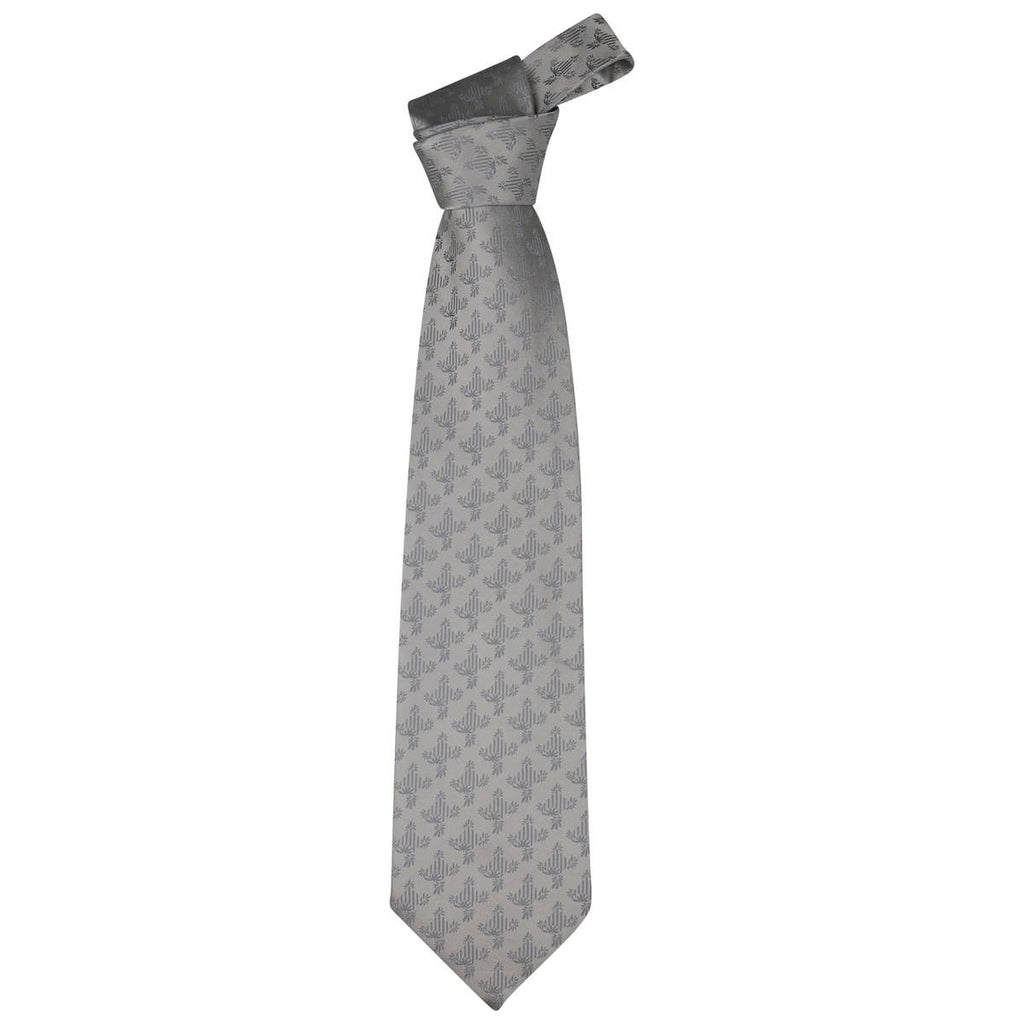 Zilli Zilli Gray Light Blue Silk Tie Gray/Light Blue 001