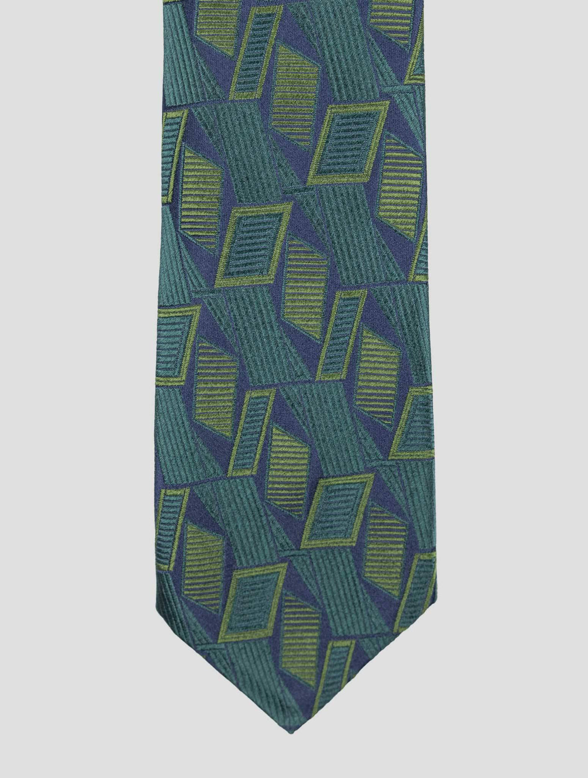 Kiton Kiton Green Silk Tie Green 001