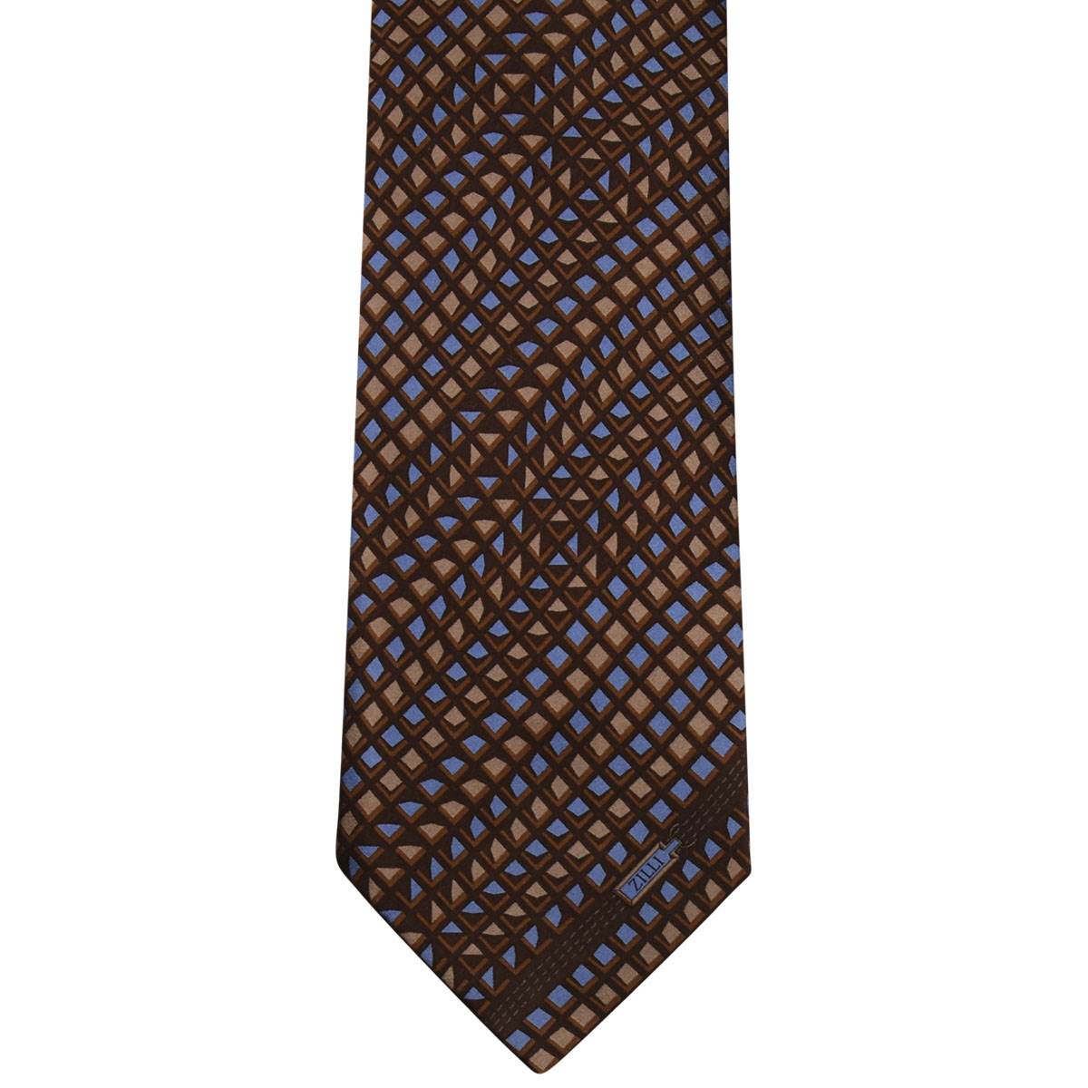 Zilli Zilli Multicolor Silk Tie Multicolor 001