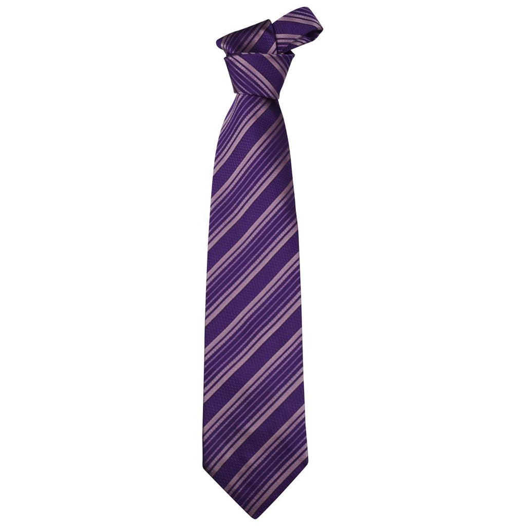 Zilli Zilli Violet Pink Silk Tie Violet/Pink 000