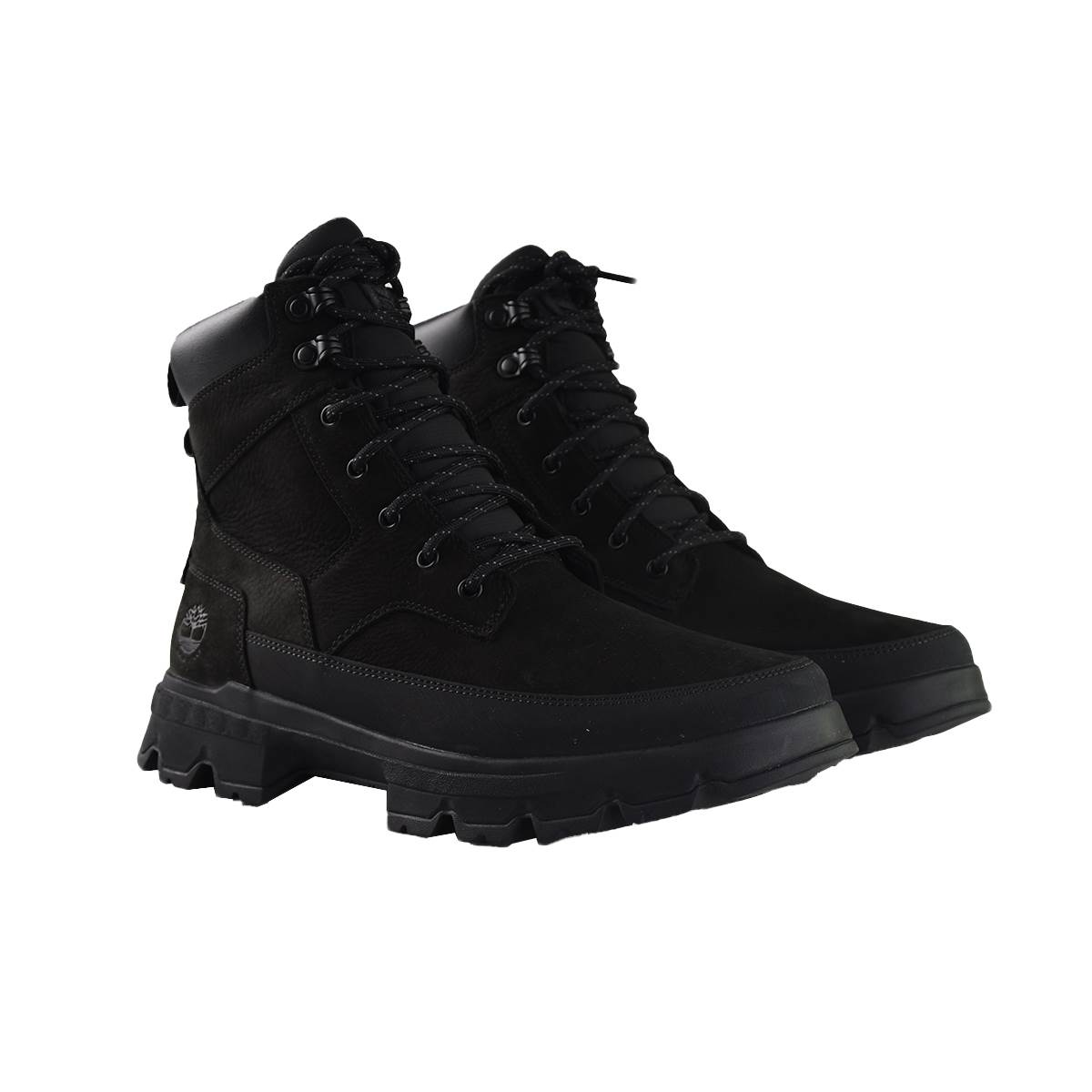 Timberland Timberland Black Leather Nubuck Boots Black 000