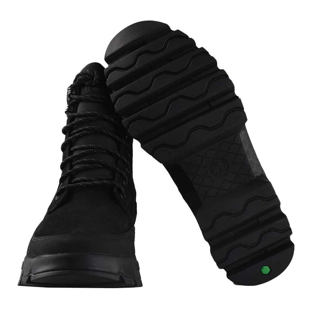 Timberland Black Leather Nubuck Boots