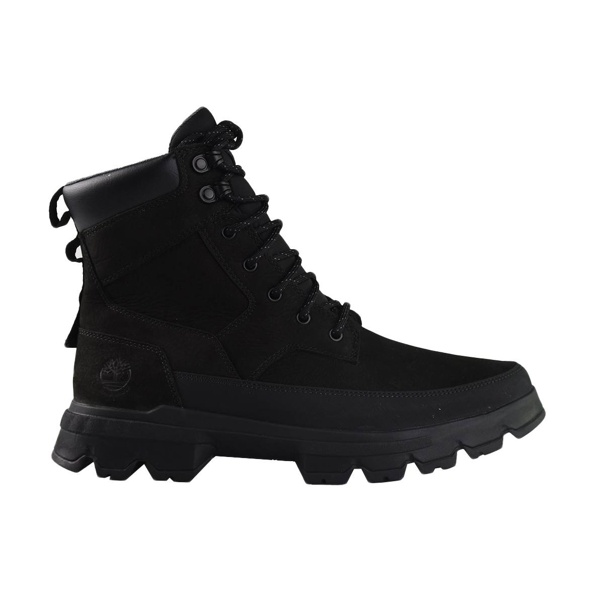 Timberland Black Leather Nubuck Boots