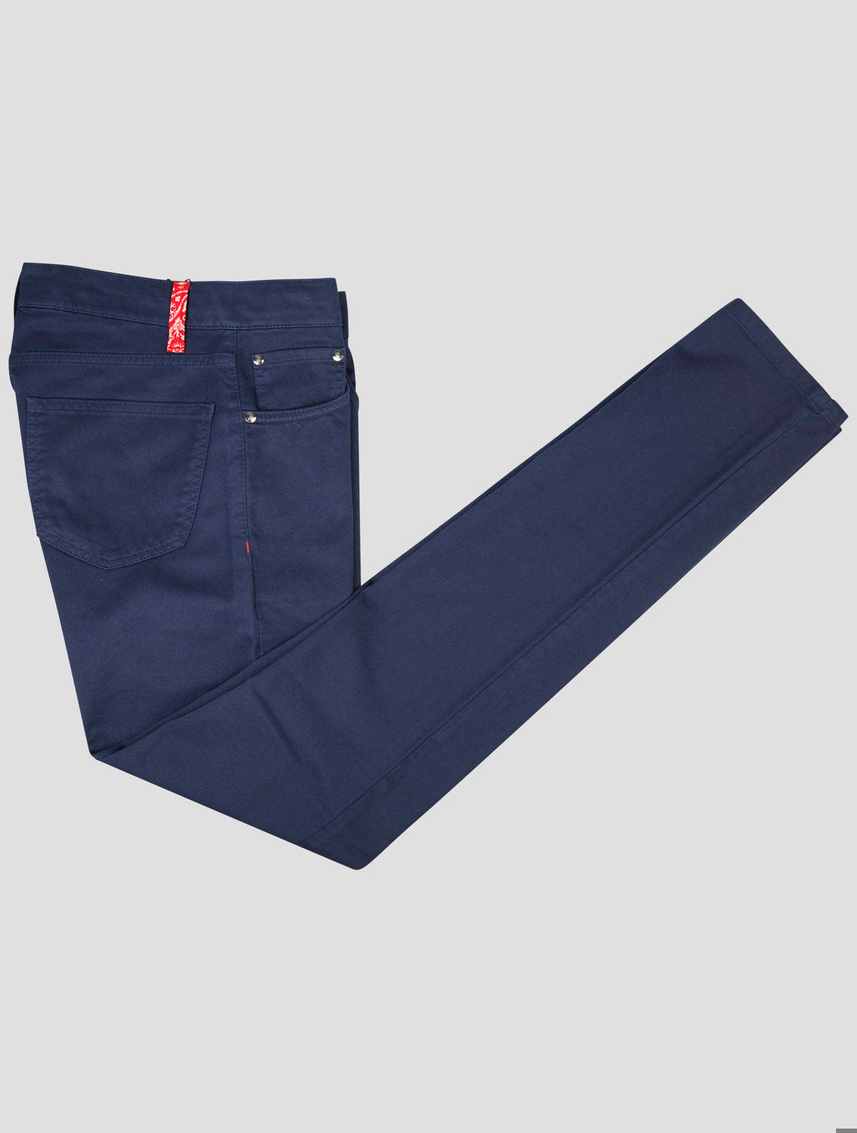 Isaia Dark Blue Cotton Ea Jeans