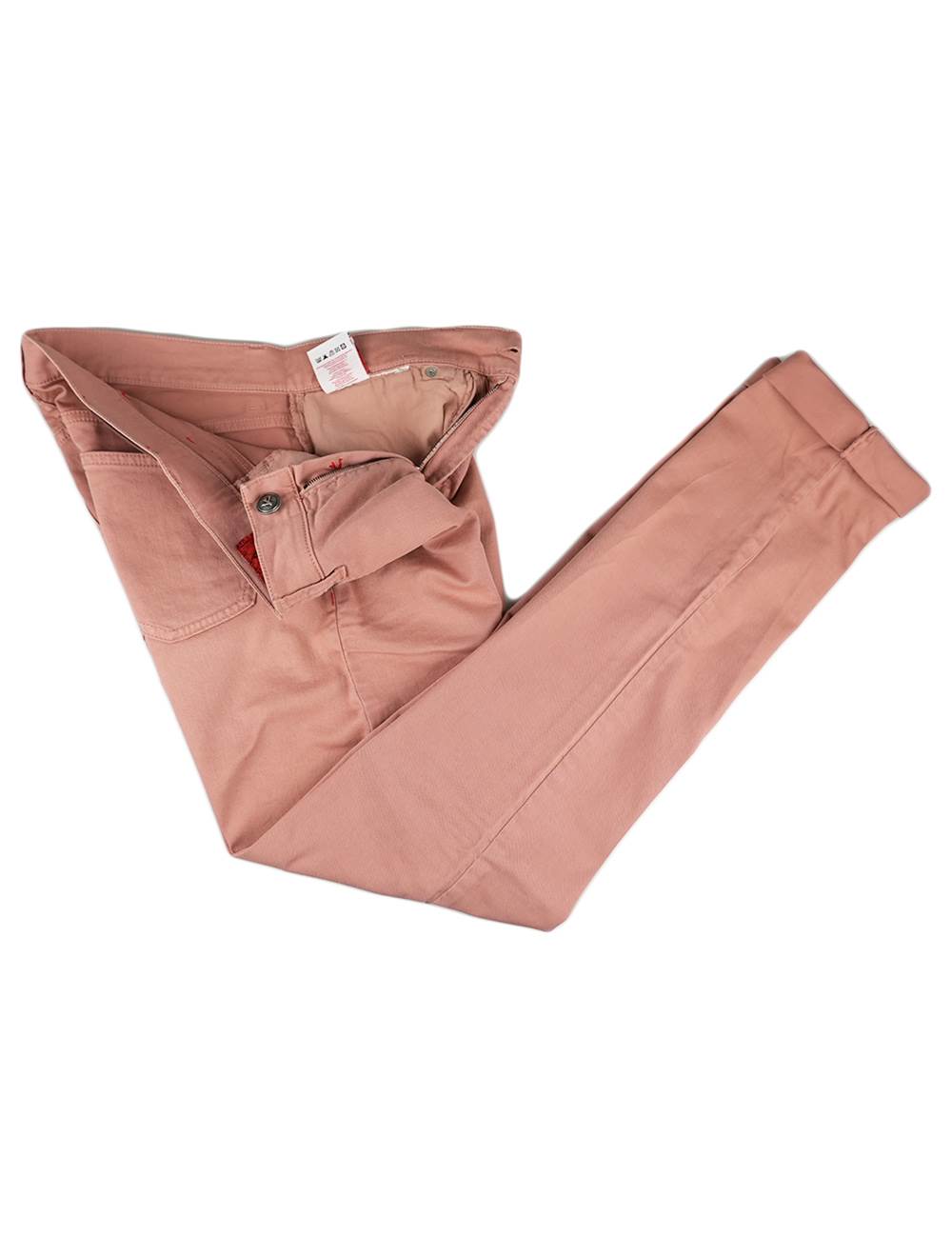 Isaia Isaia Pink Cotton Ea Jeans Pink 001