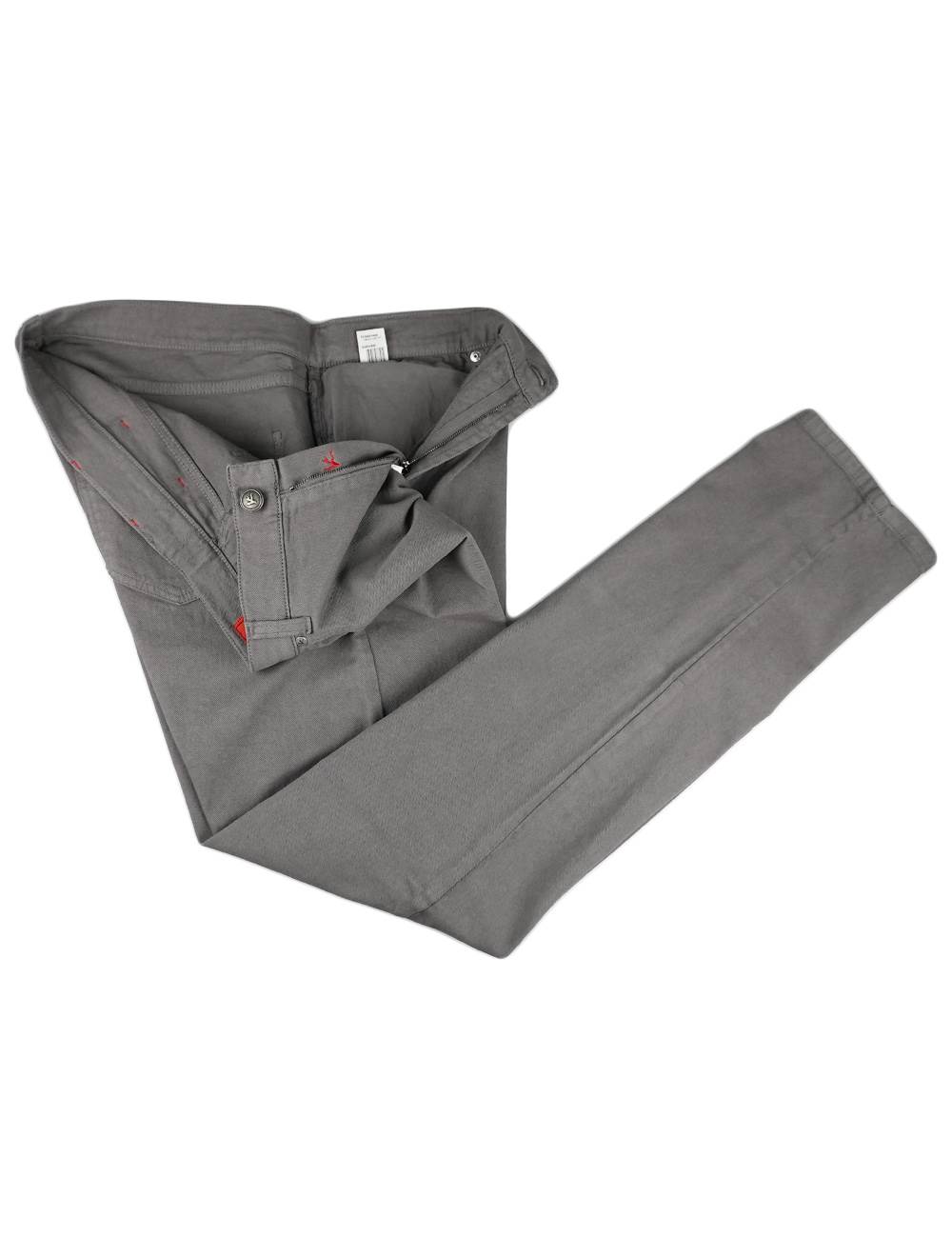 Isaia Isaia Gray Cotton Ea Jeans Gray 001