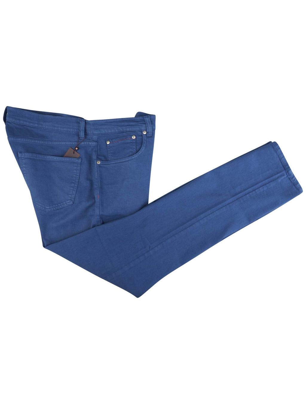 Isaia Blue Cotton Ea Jeans