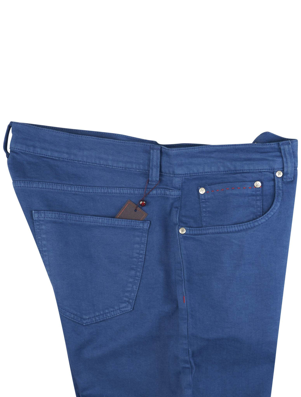 Isaia Blue Cotton Ea Jeans