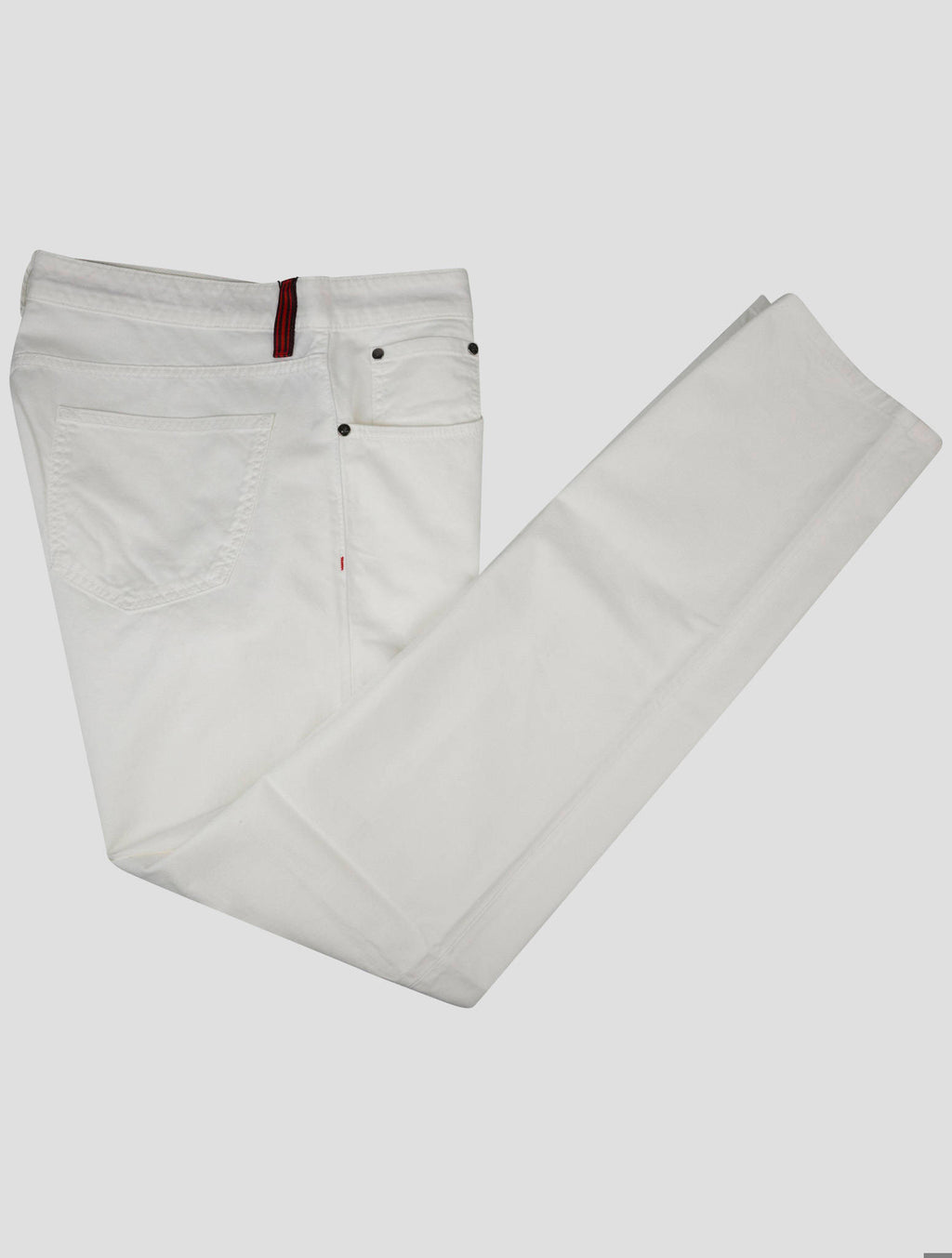 Isaia white Cotton Ea Jeans