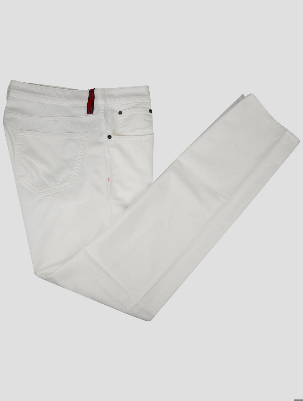 Isaia white Cotton Ea Jeans