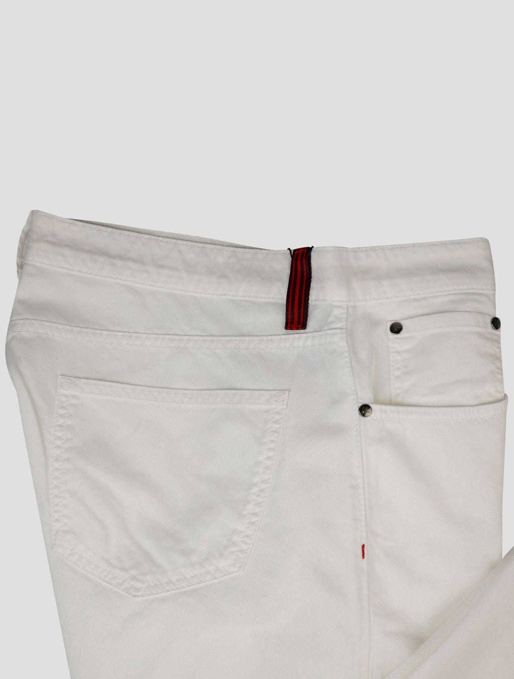 Isaia white Cotton Ea Jeans