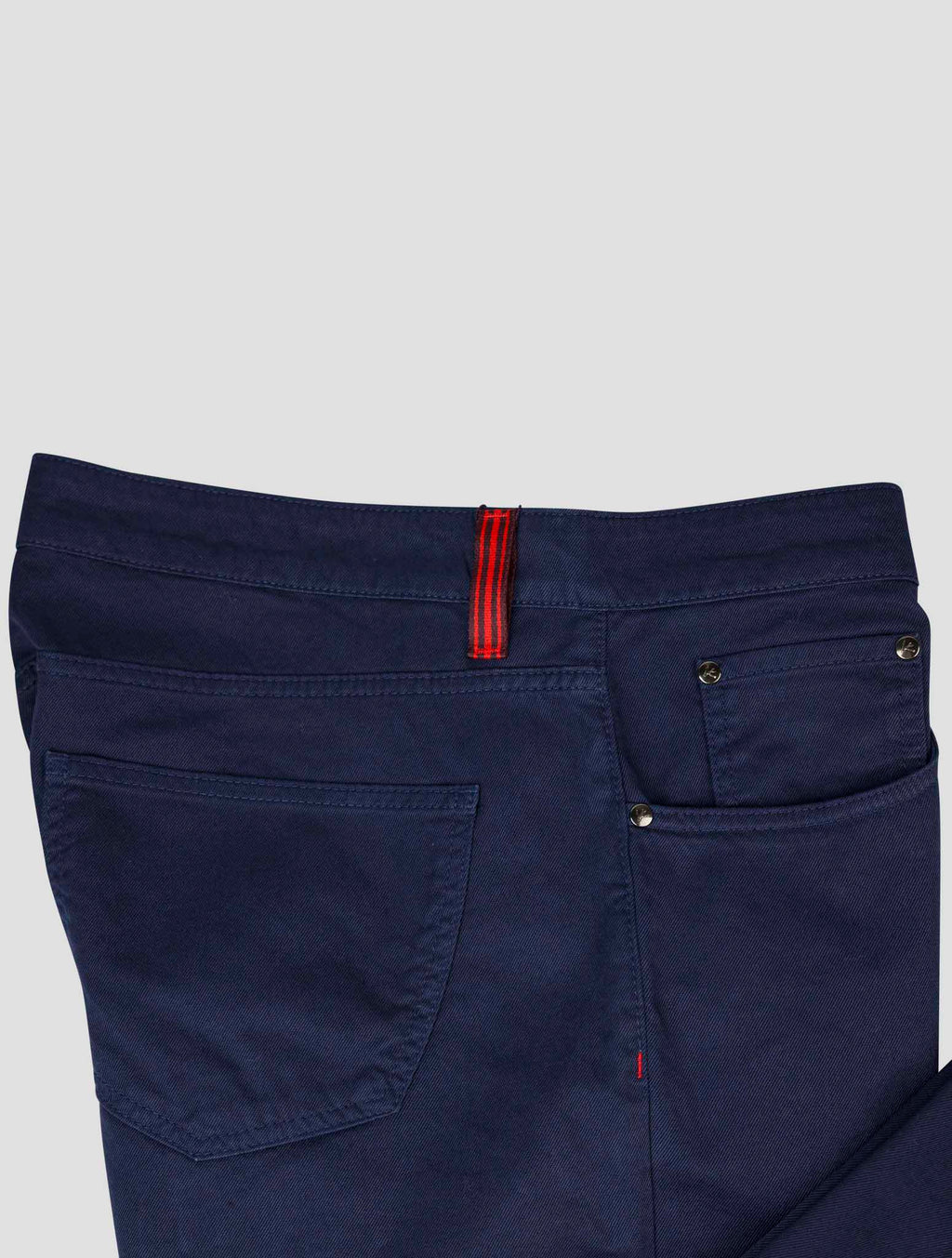 Isaia Dark Blue Cotton Ea Jeans