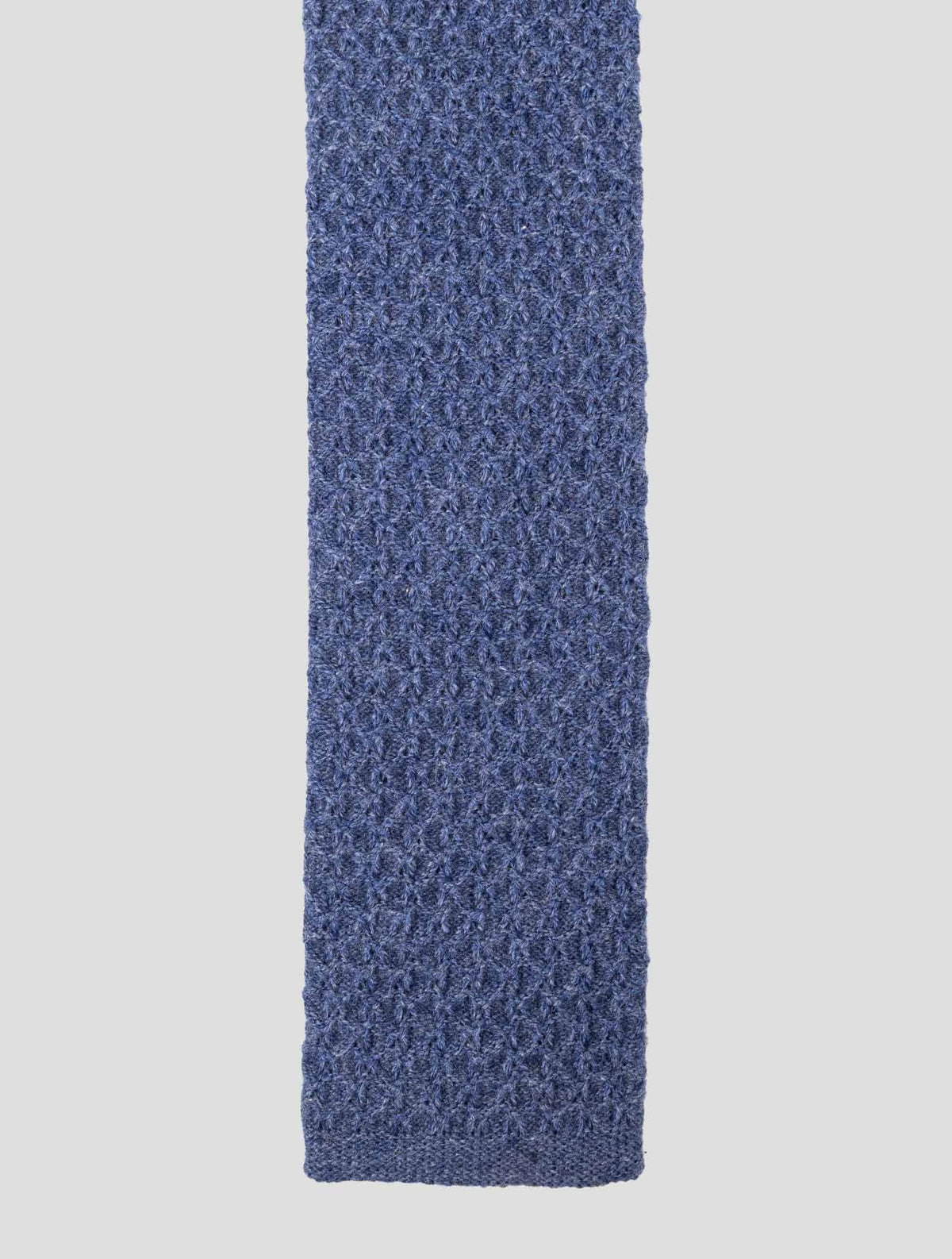 Kiton Kiton Blue Cashmere Tie Blue 001