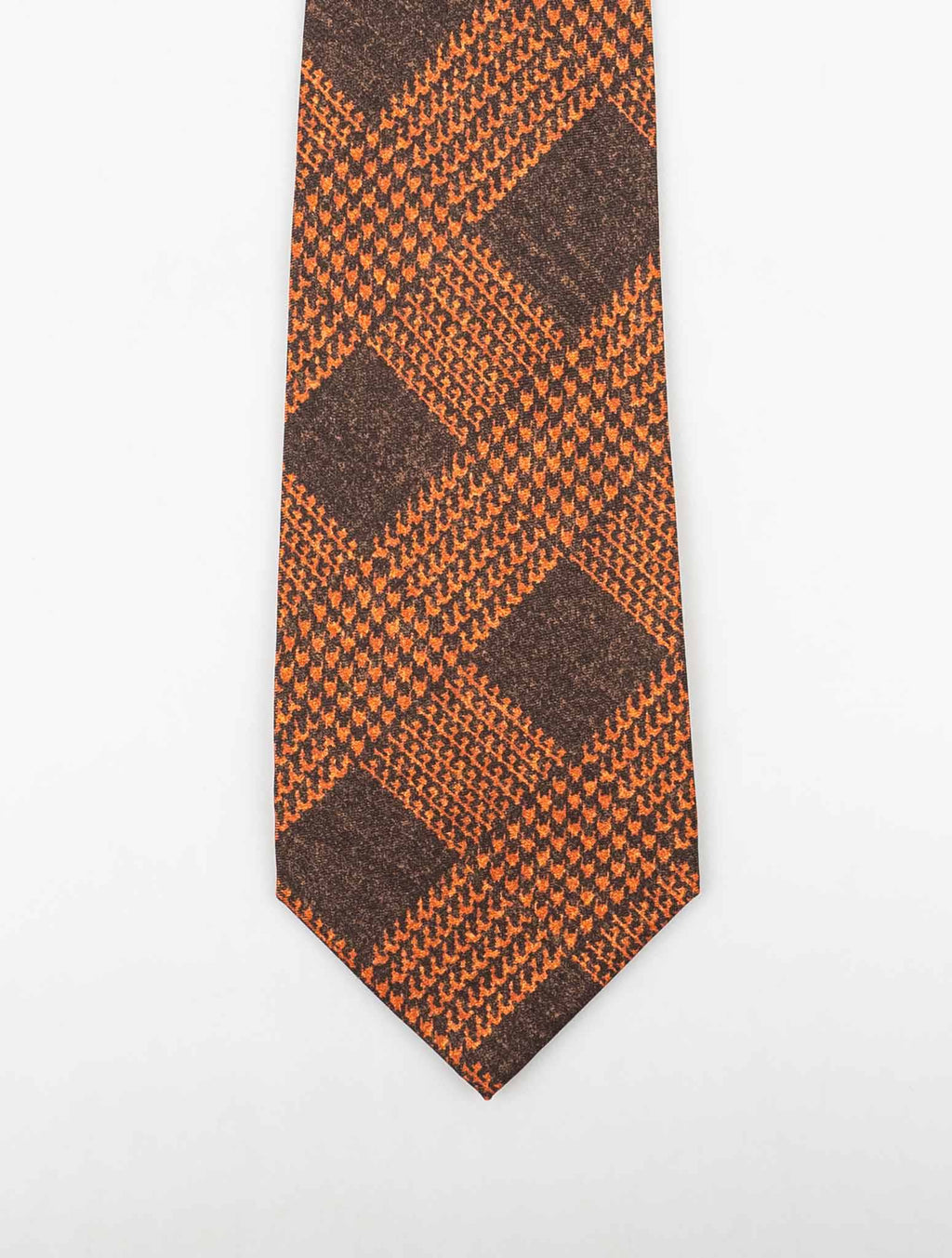 Kiton Kiton Brown Silk Tie Brown 001