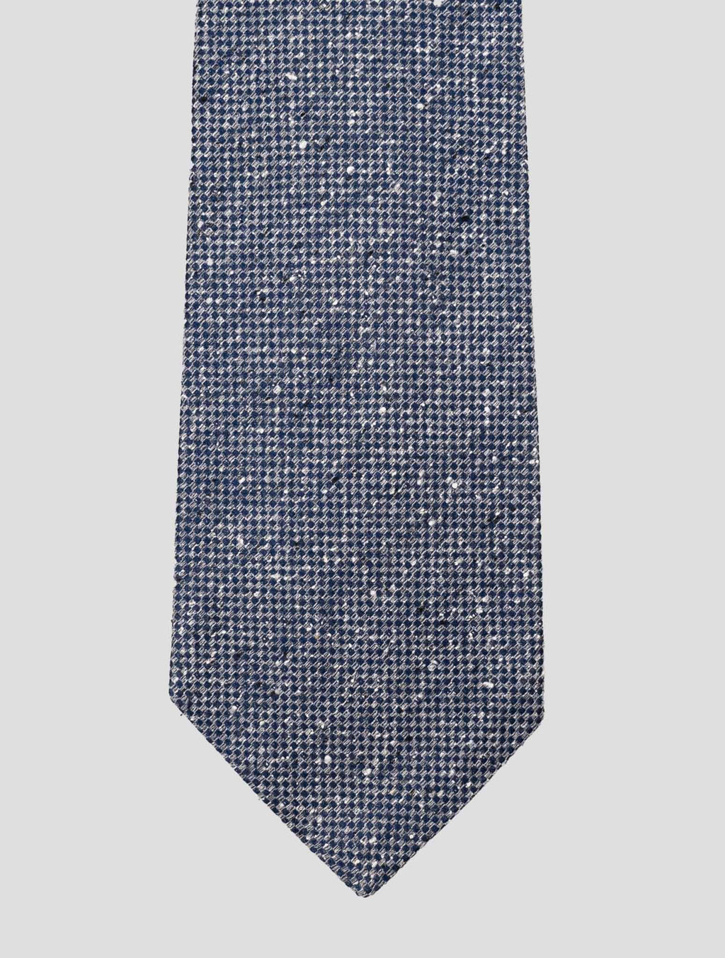 Kiton Kiton Blue Silk Tie Blue 001