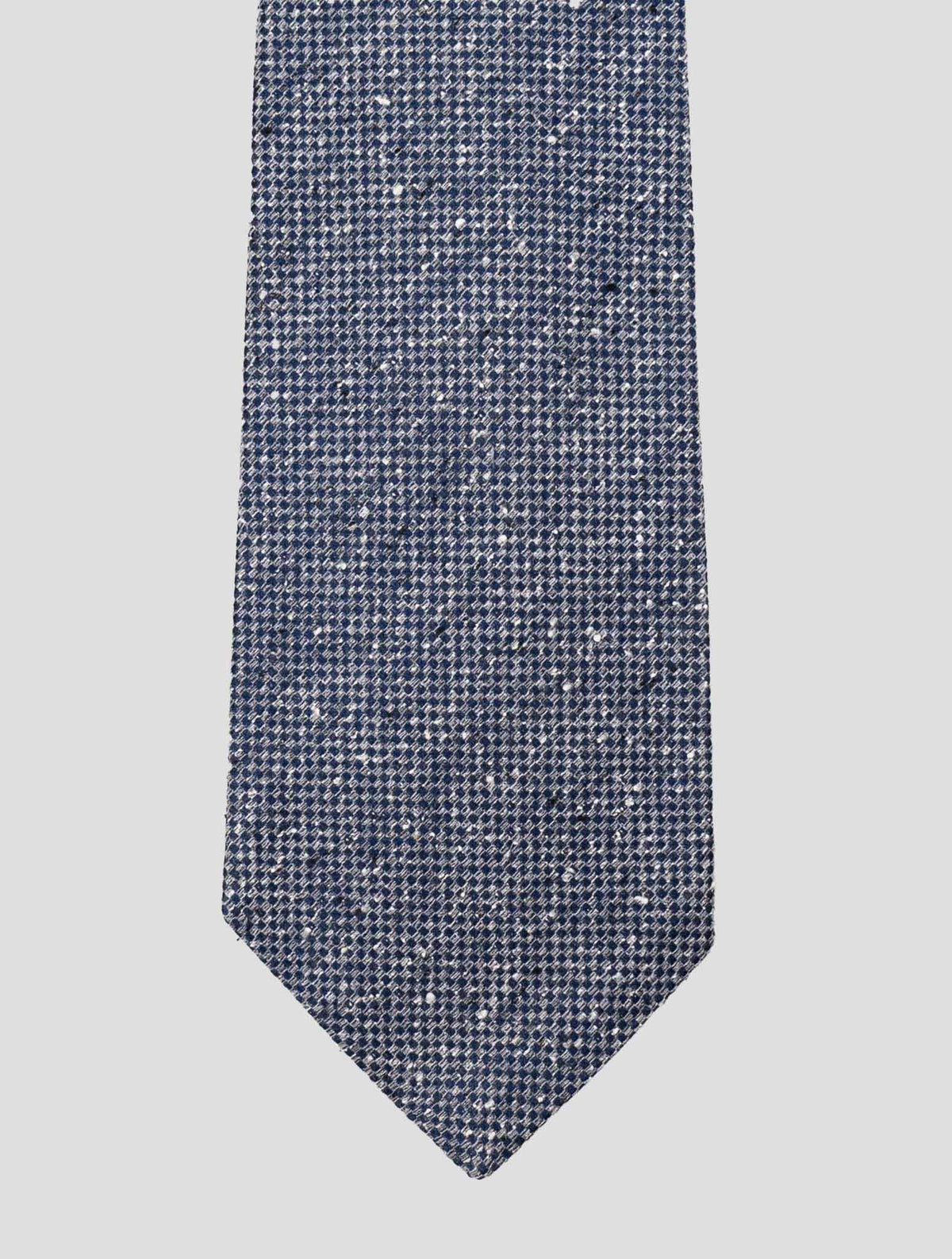 Kiton Kiton Blue Silk Tie Blue 001