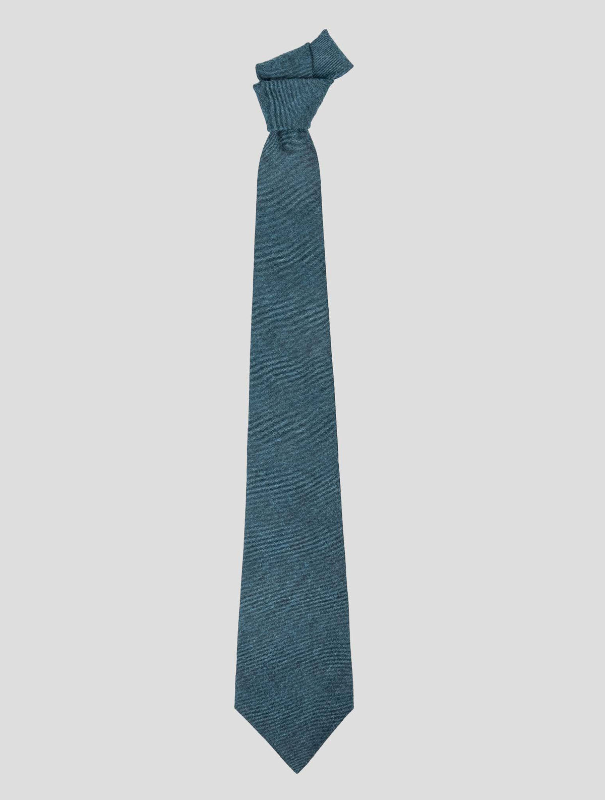 Kiton Kiton Gray Wool Silk Cashmere Tie Gray 000