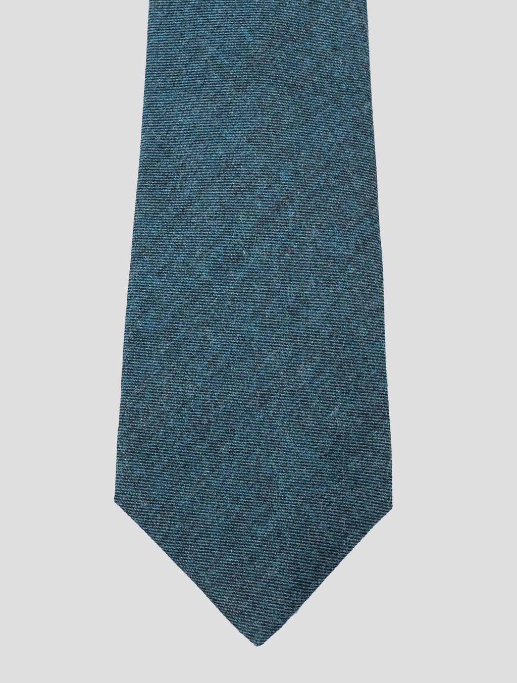 Kiton Kiton Gray Wool Silk Cashmere Tie Gray 001