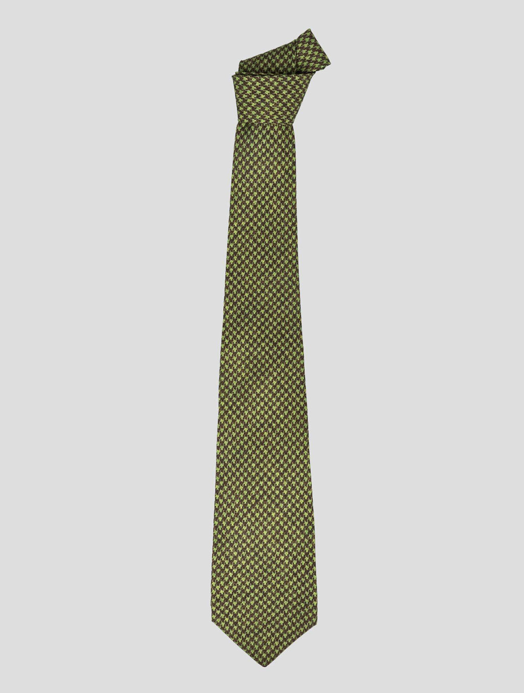 Kiton Kiton Green Silk Tie Green 000