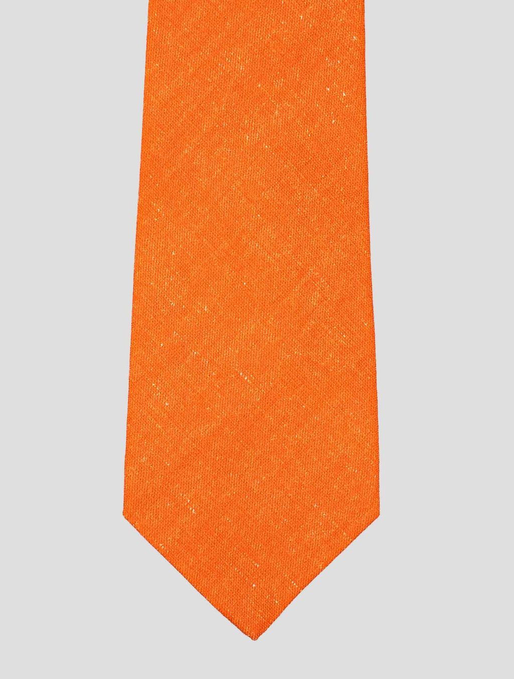 Kiton Kiton Orange Cotton Linen Suit Orange 001