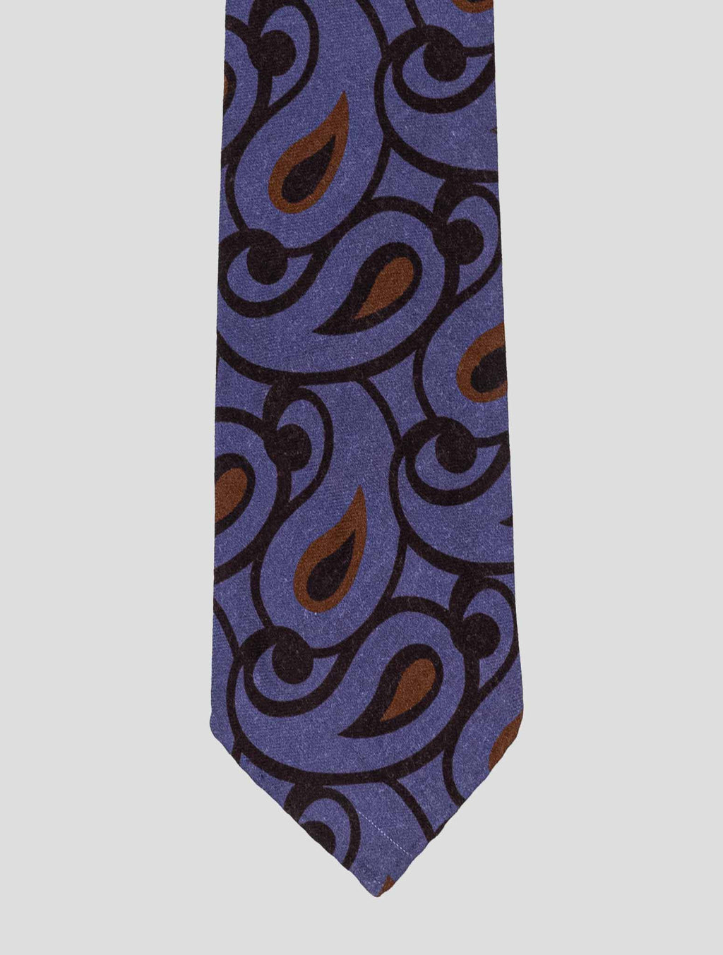 Kiton Kiton Multicolor Wool Silk Tie Multicolor 001
