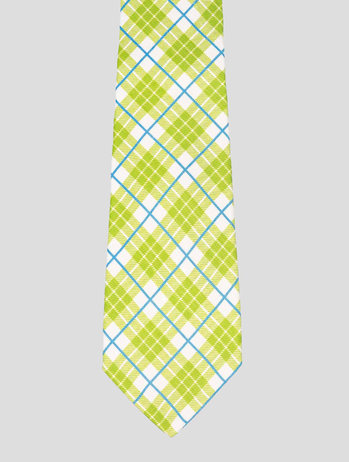 Kiton Kiton Blue Silk Linen Tie Multicolor 001
