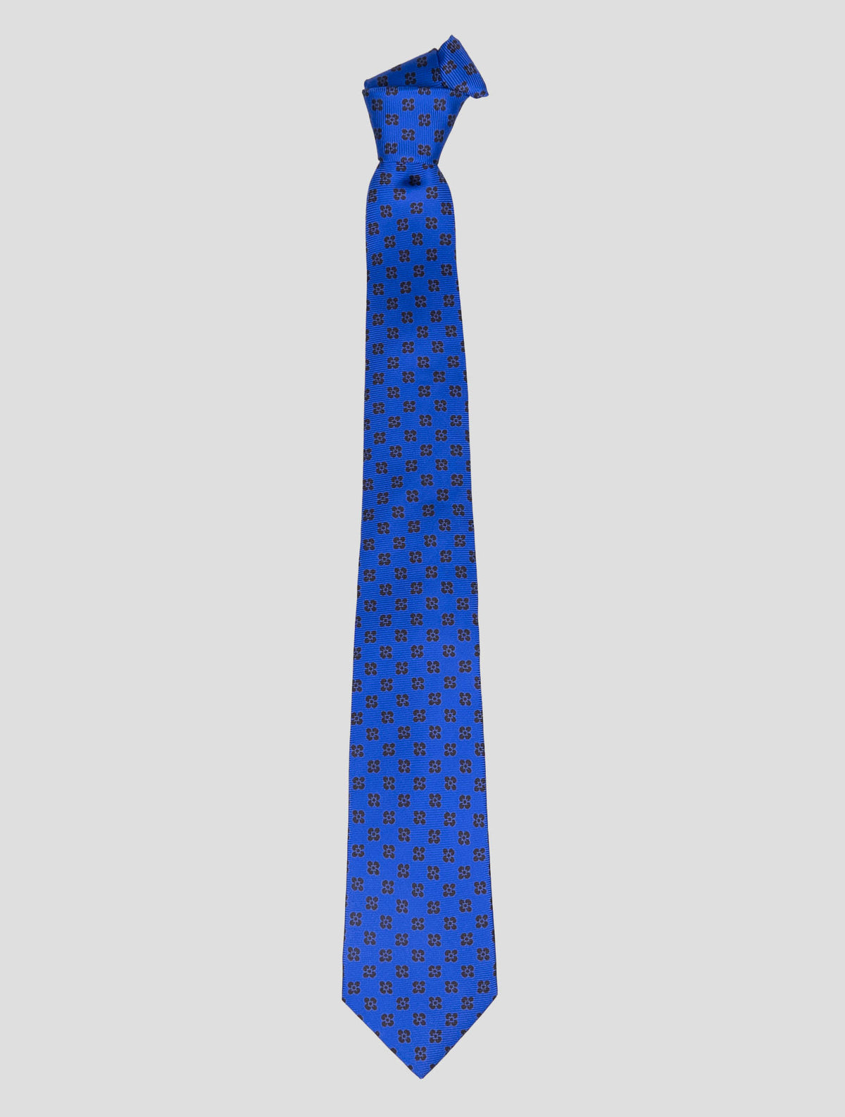 Kiton Kiton Blue Silk Tie Blue 000
